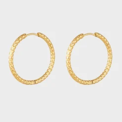 Winther Studio Big Bee Hoops Sølv Hot