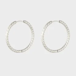 Winther Studio Big Bee Hoops Sølv Hot