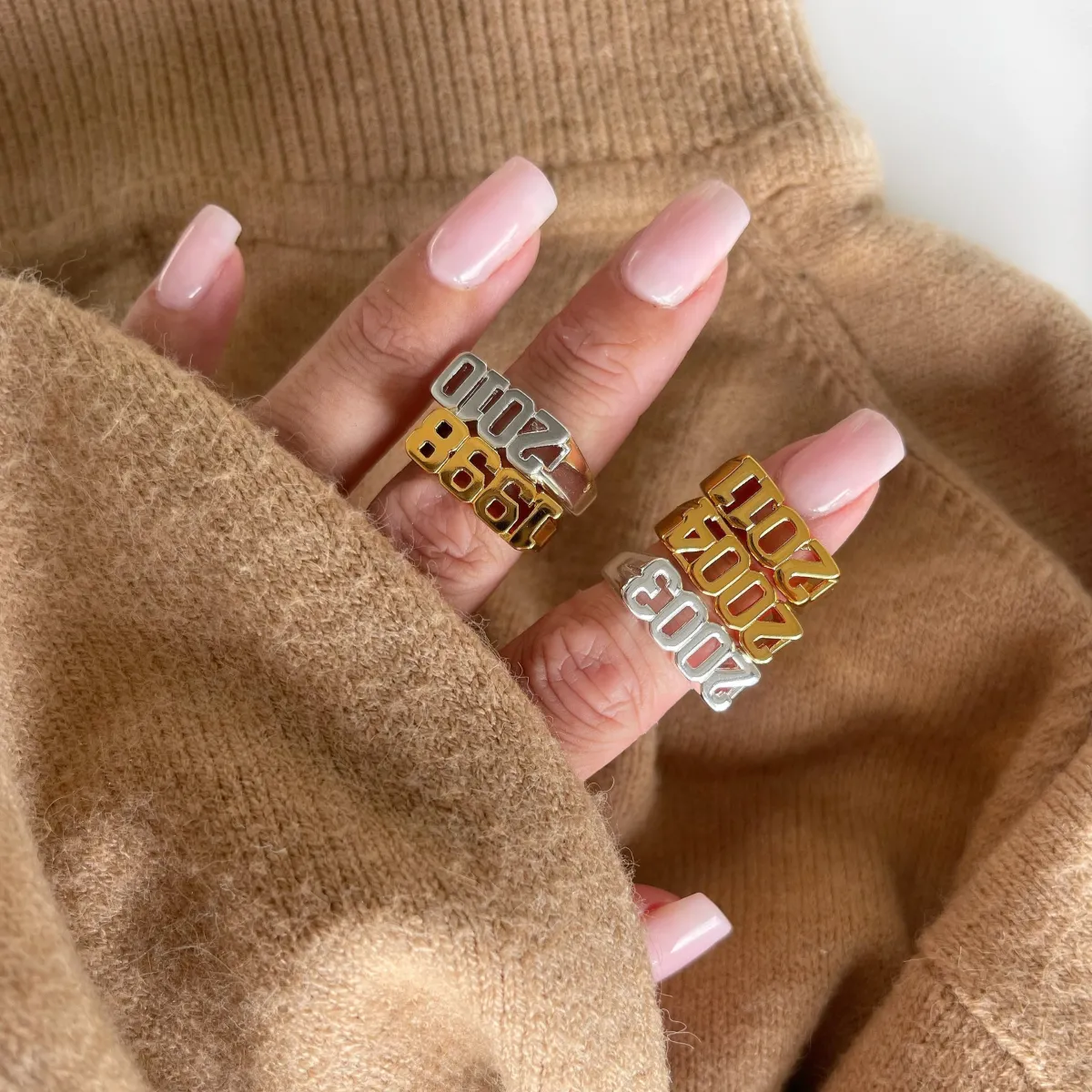 Winther Studio Birth Year Ring - Sølv Sale