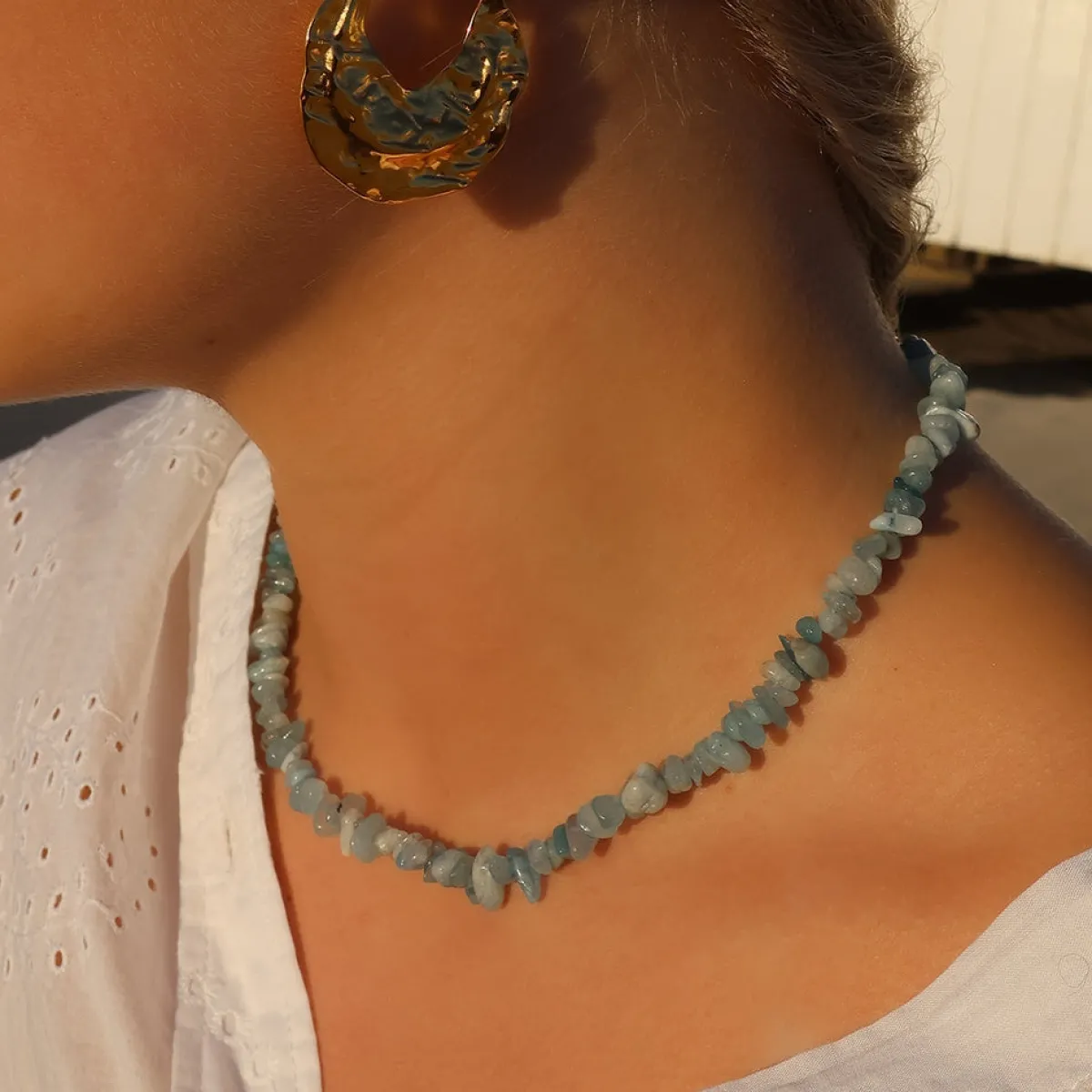 Winther Studio Blue Alas Halskæde Blå Best