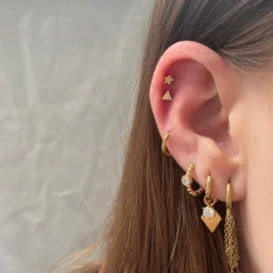 Winther Studio Crystal Triangle Piercing Discount