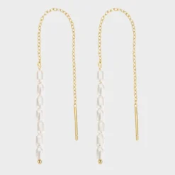 Winther Studio Edith Pearl Øreringe Guld Online