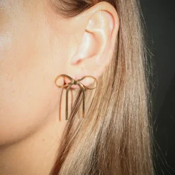 Winther Studio Flat Bow Øreringe New