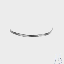 Winther Studio Flat Snake Ankelkæde Online