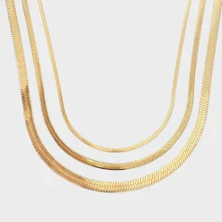 Winther Studio Flat Snake Halskæde Sale