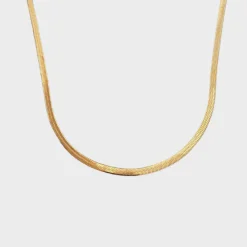 Winther Studio Flat Snake Halskæde Sale