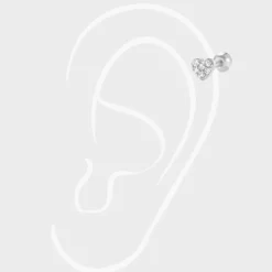 Winther Studio Heart Piercing Sølv Discount