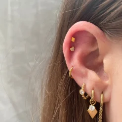 Winther Studio Heart Piercing Sølv Discount