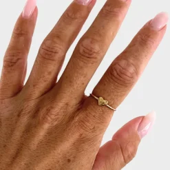 Winther Studio Heart Ring Sølv Clearance