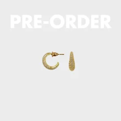 Winther Studio Holly Stone Hoops - Pre-Order Sale