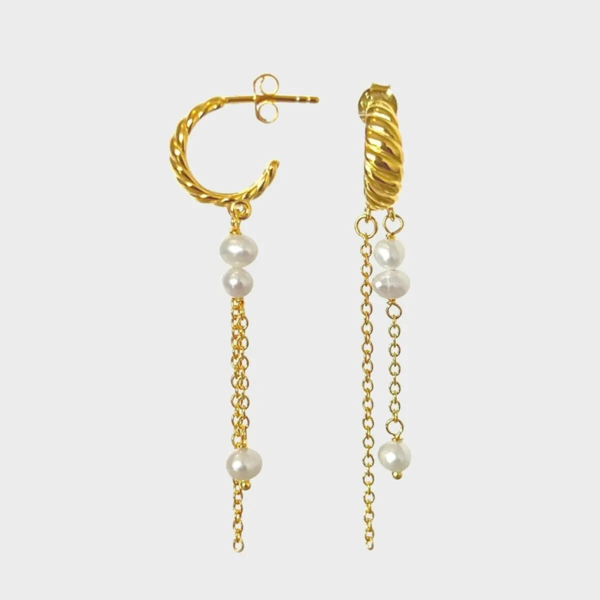 Winther Studio Kalo Pearl Øreringe Sølv Outlet