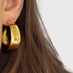 Winther Studio Mia Hoops Sølv New