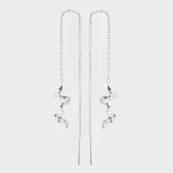 Winther Studio Mycet Kædeøreringe Sølv Outlet