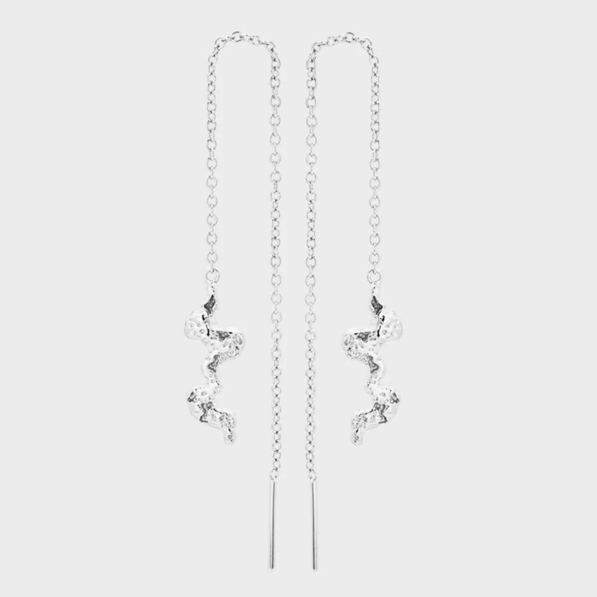 Winther Studio Mycet Kædeøreringe Sølv Outlet