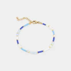 Winther Studio Navi Pearl Armbånd Blå