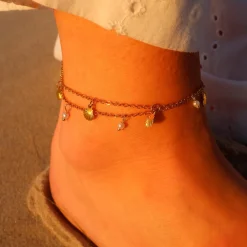 Winther Studio Shell Ankelkæde Outlet