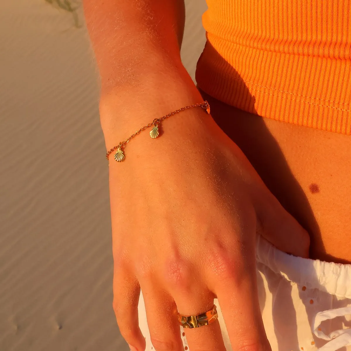 Winther Studio Shell Armbånd Sølv