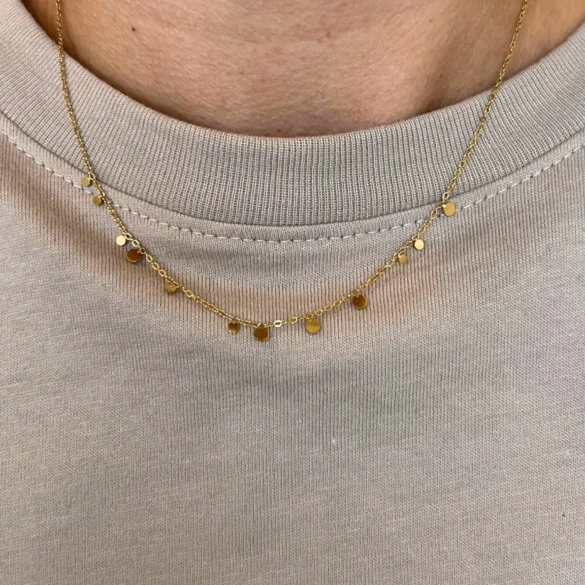 Winther Studio Simple Coin Halskæde