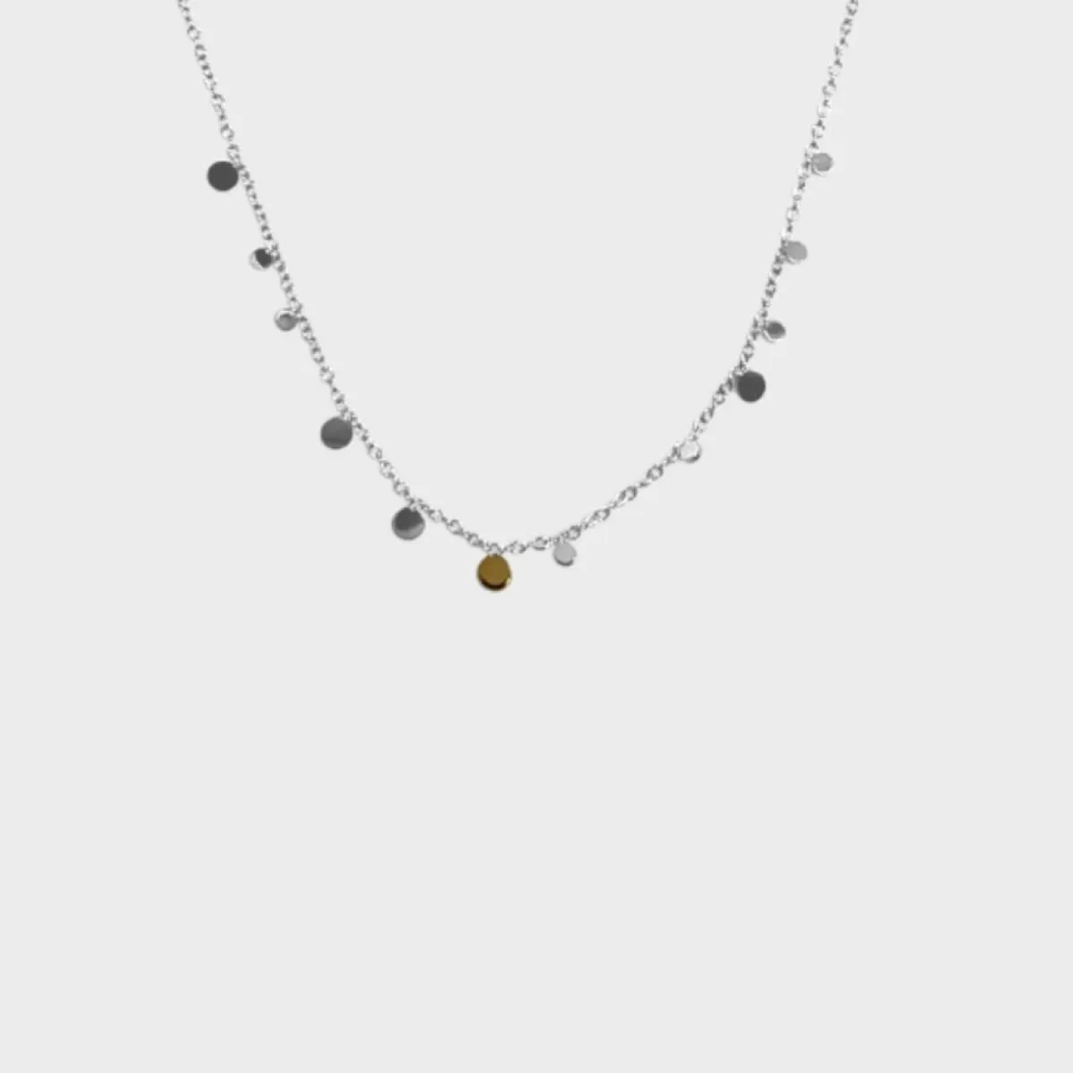 Winther Studio Simple Coin Halskæde