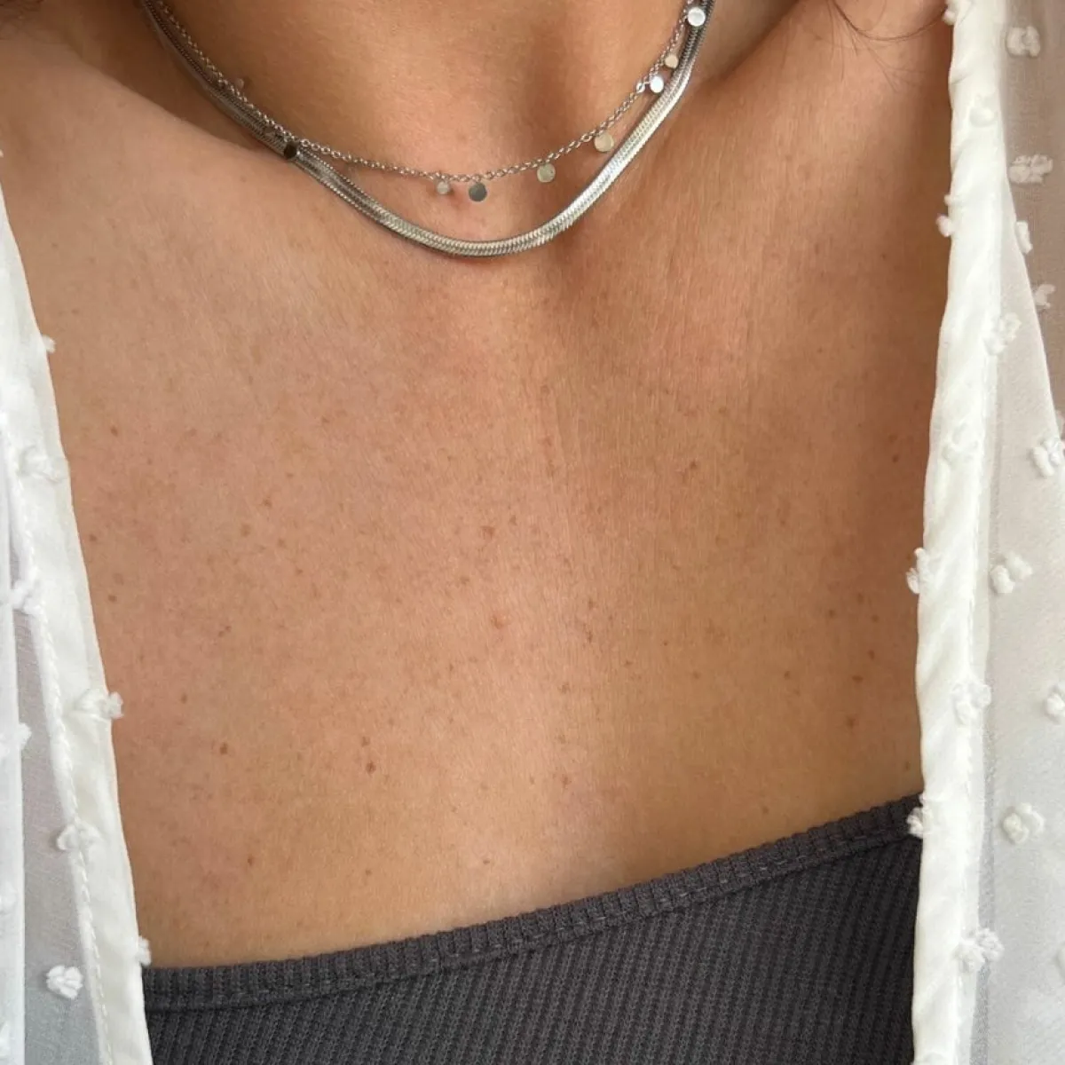 Winther Studio Simple Coin Halskæde