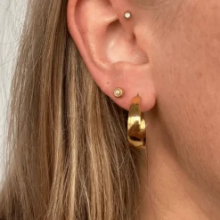 Winther Studio Small Pearl Ørestikker Sølv New