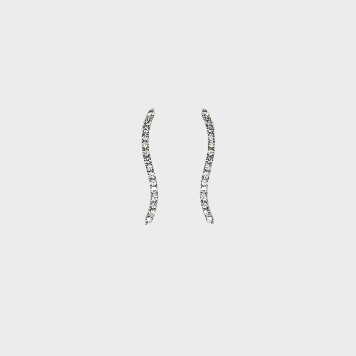 Winther Studio Snake Stone Øreringe - Pre-Order Sølv