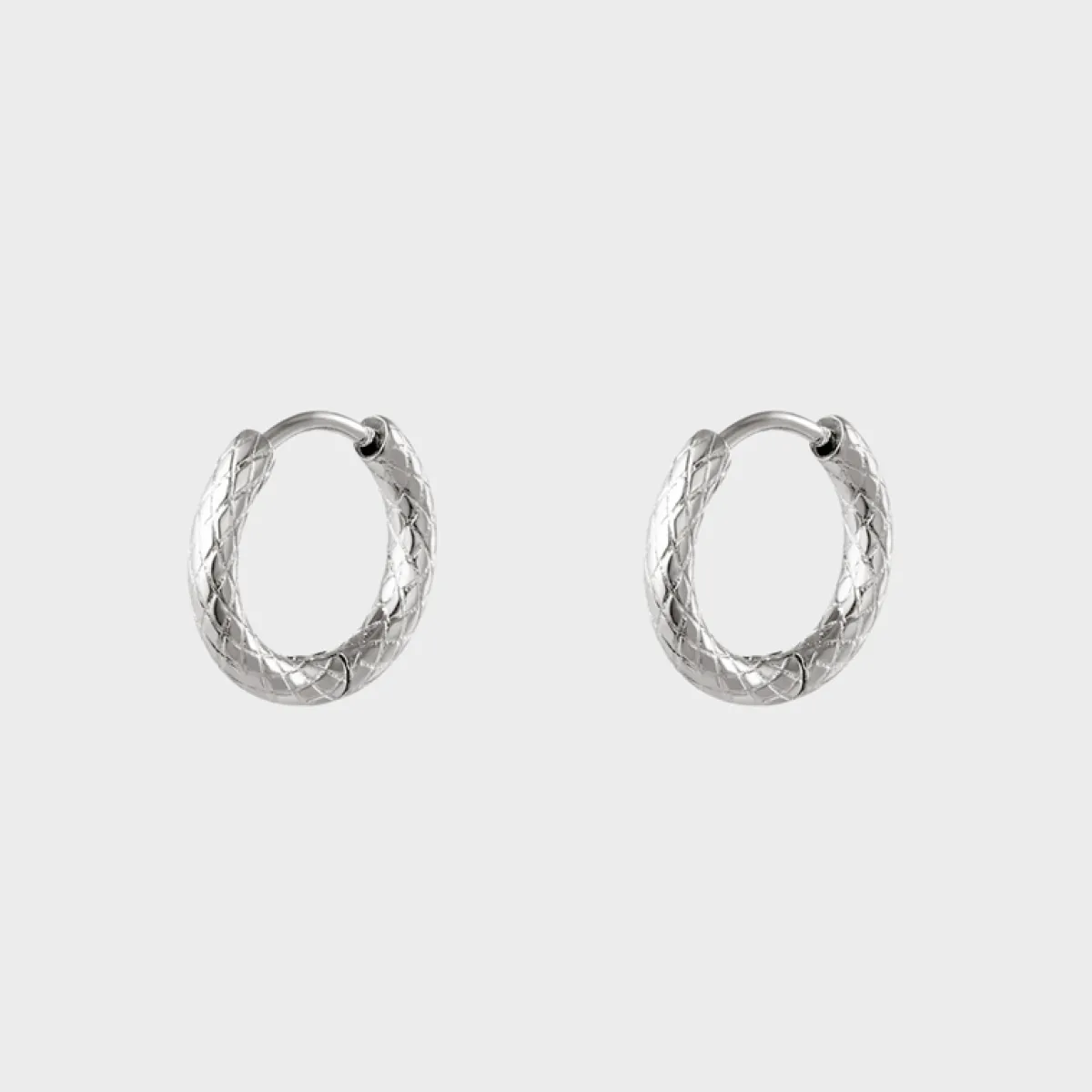 Winther Studio Snakeskin Hoops Discount