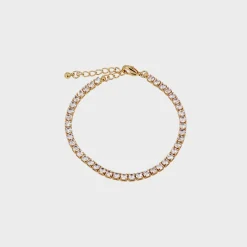 Winther Studio Tennis Armbånd Guld Sale